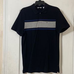 Men’s Calvin Klein black polo shirt